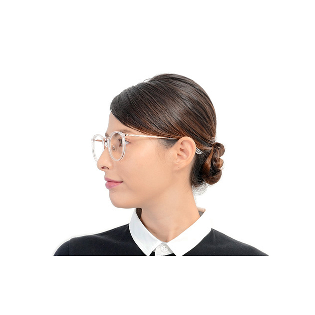 Graph Belle Beige Full Rim Boston left side