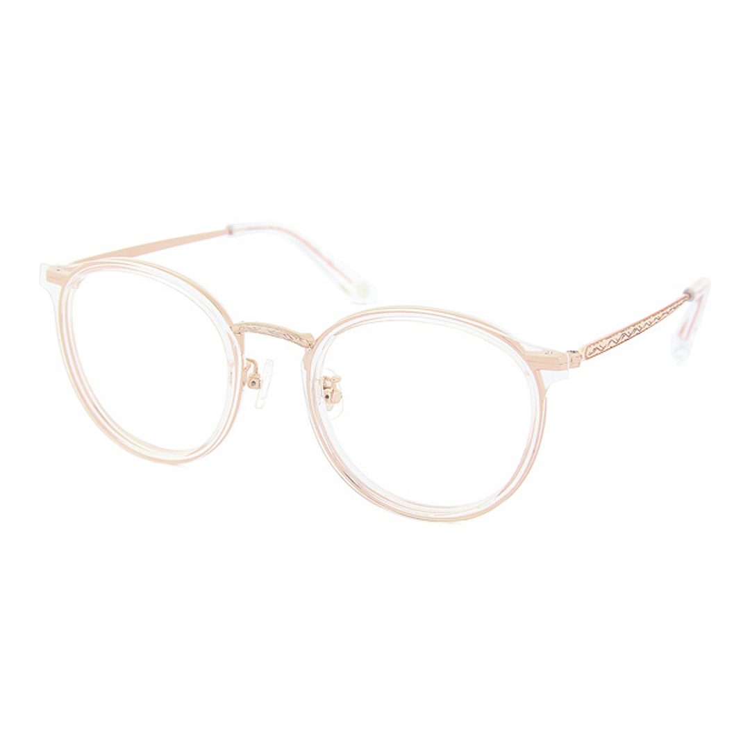 Graph Belle Clear Full Rim Boston left side