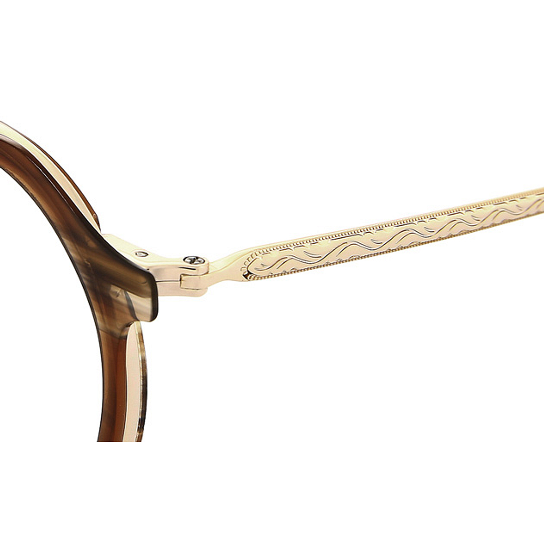 Graph Belle Brown Full Rim Crown Pant left side