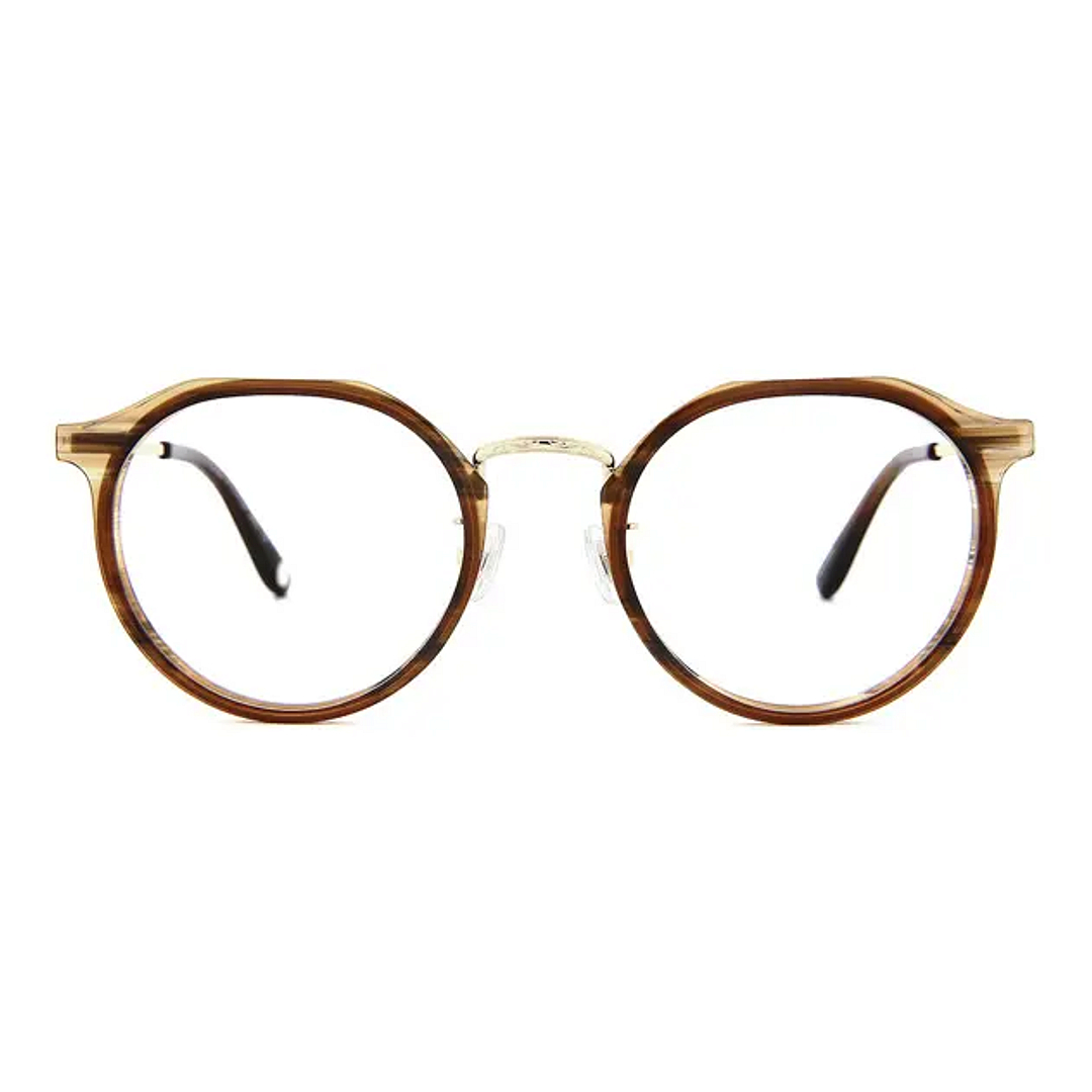 Graph Belle Brown Full Rim Crown Pant right side