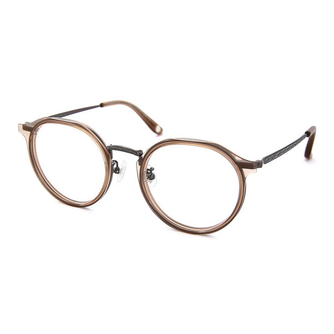 Graph Belle Beige Full Rim Boston left side