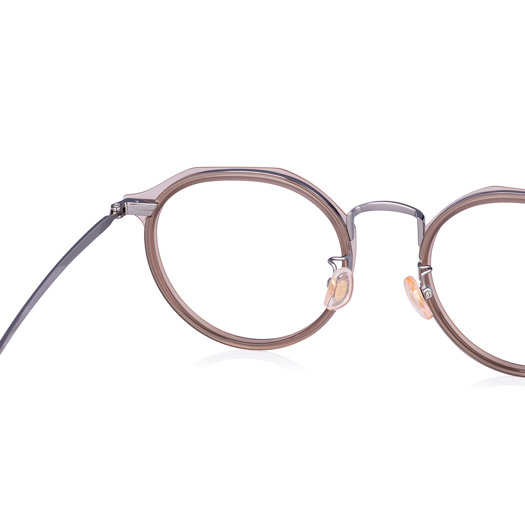 Graph Belle Beige Full Rim Boston left side