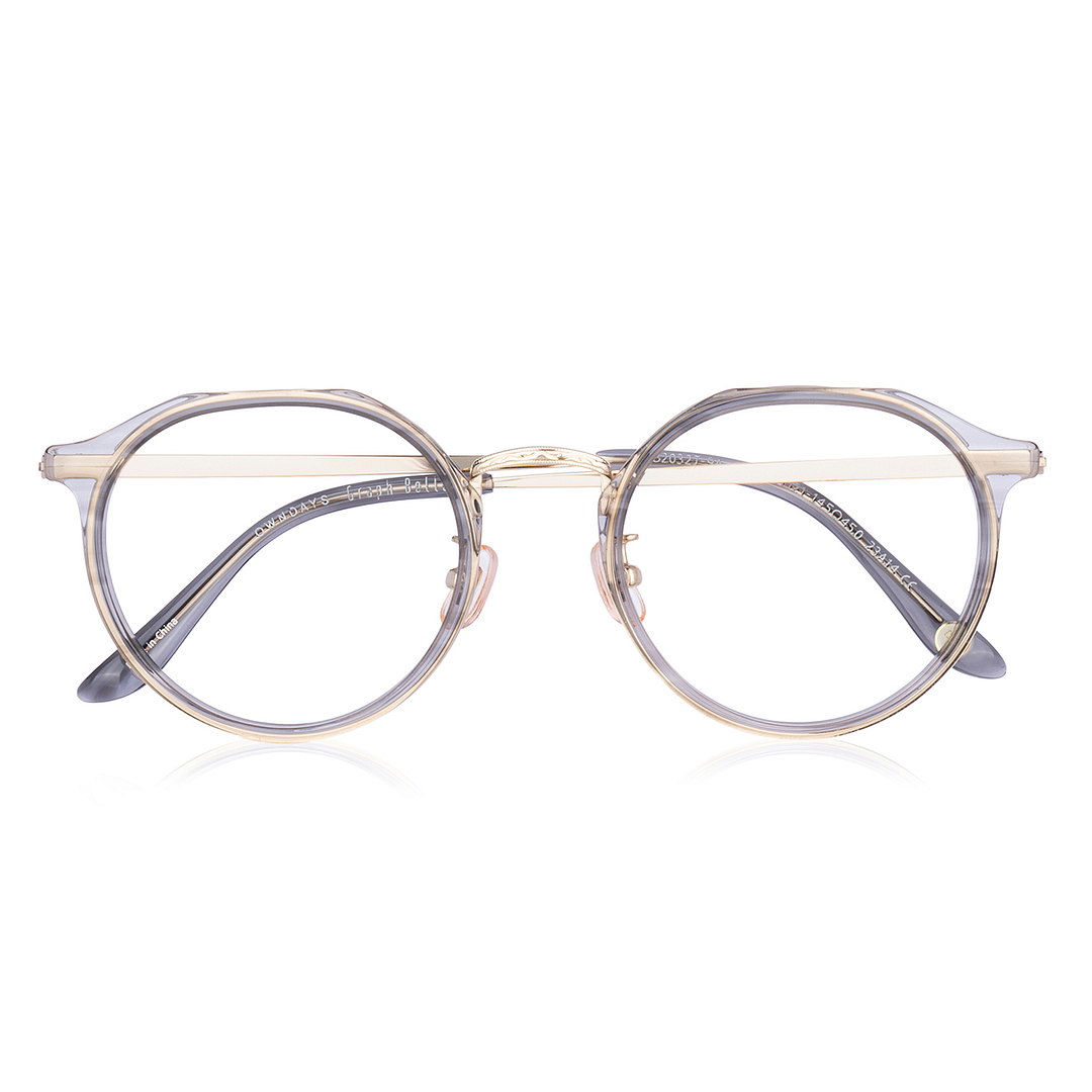 Graph Belle Gray Full Rim Crown Pant left side