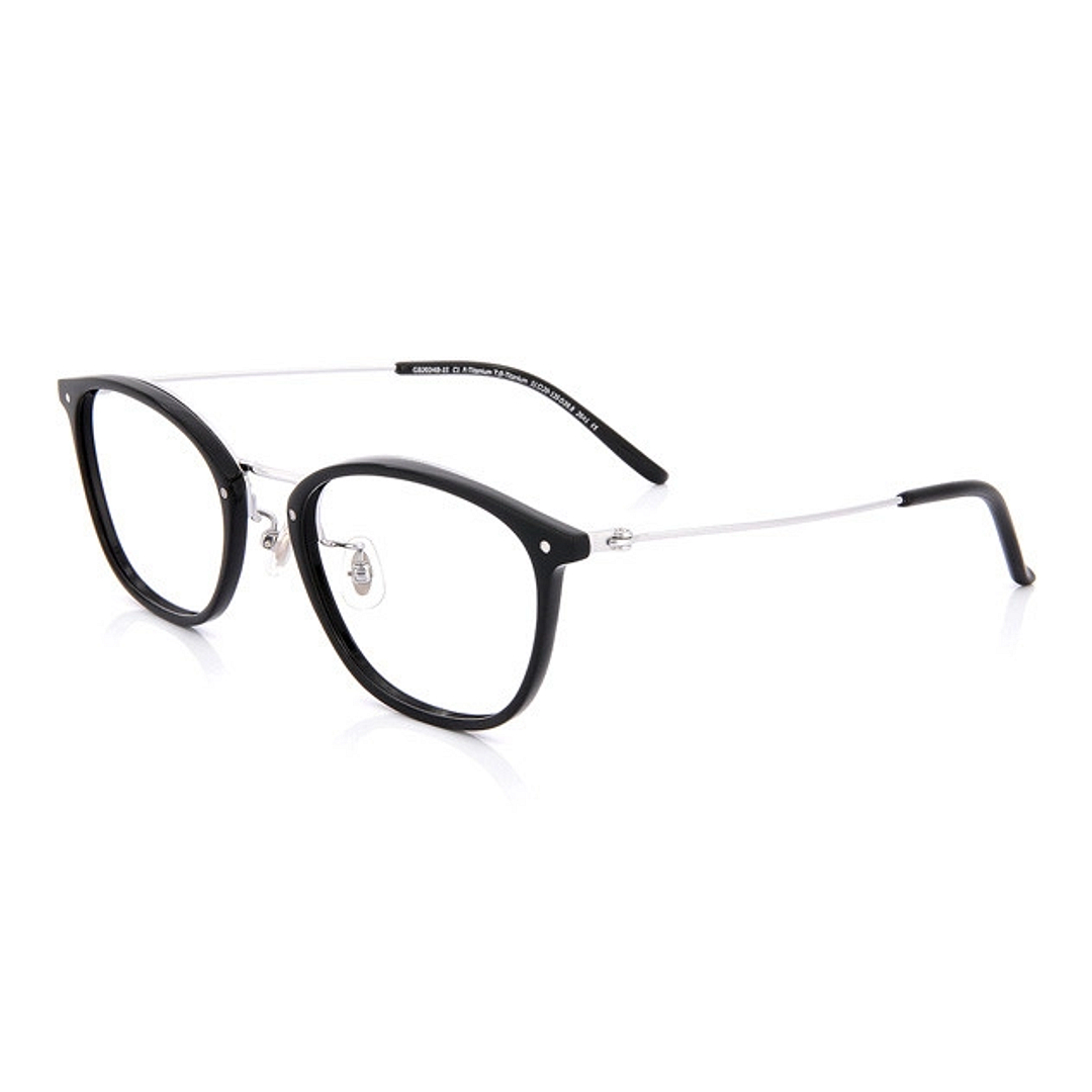 Graph Belle Black Full Rim Barrel left side