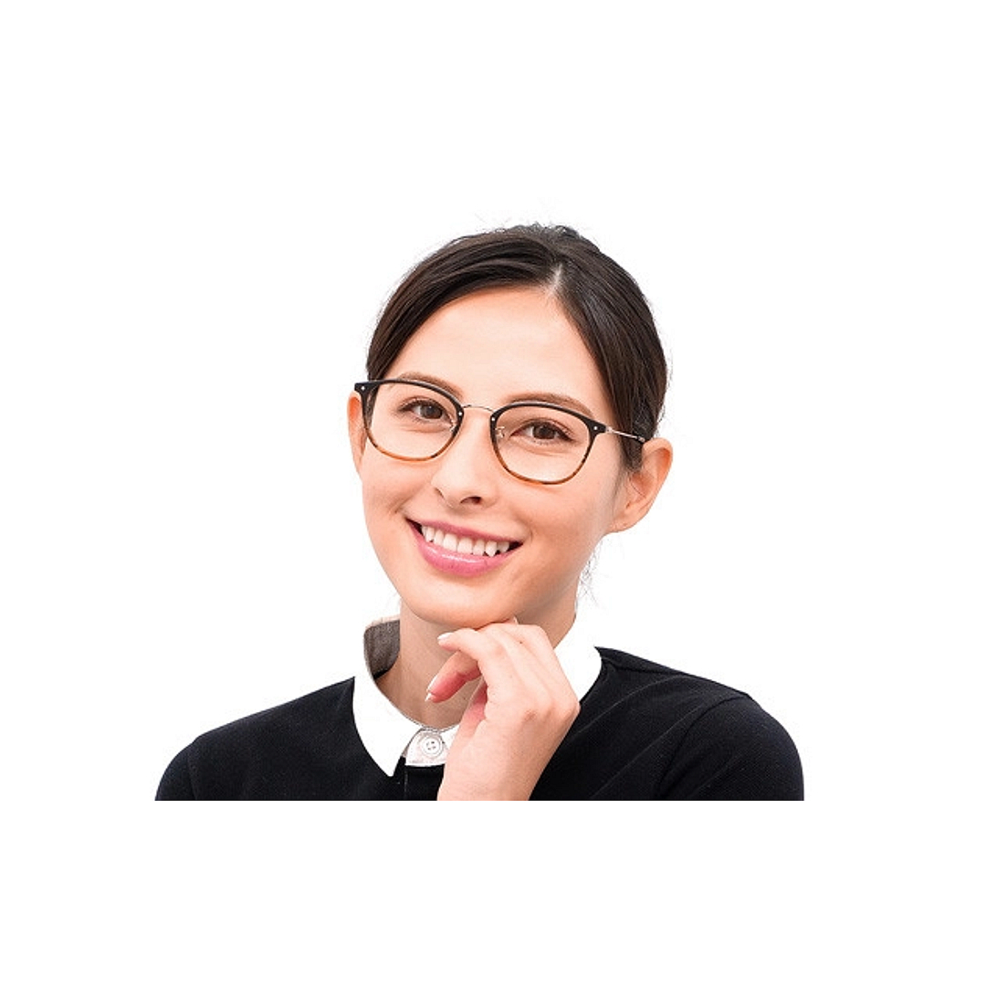 Graph Belle Black Full Rim Barrel left side