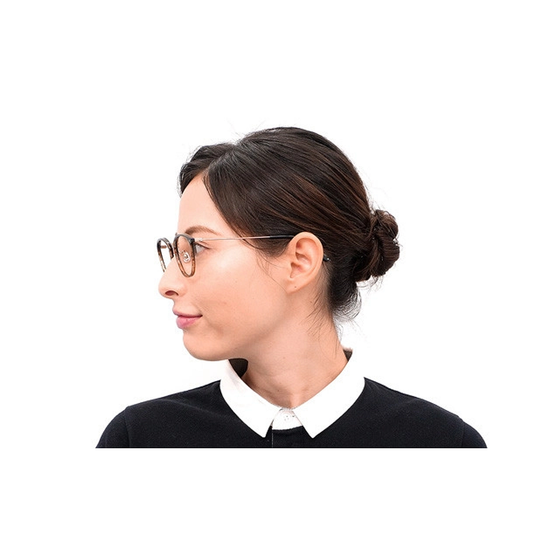 Graph Belle Light Brown Full Rim Oval right side