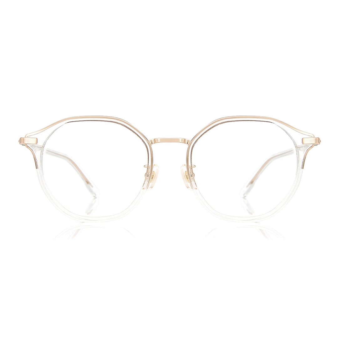 Graph Belle Crystal Transparent Full Rim Boston right side