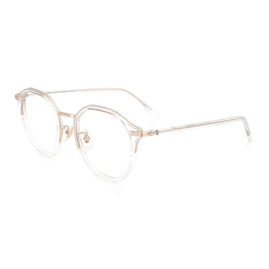 Graph Belle Crystal Transparent Full Rim Boston left side