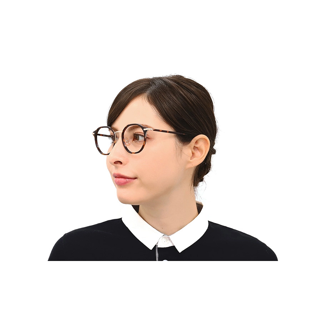 Graph Belle Crystal Transparent Full Rim Boston right side