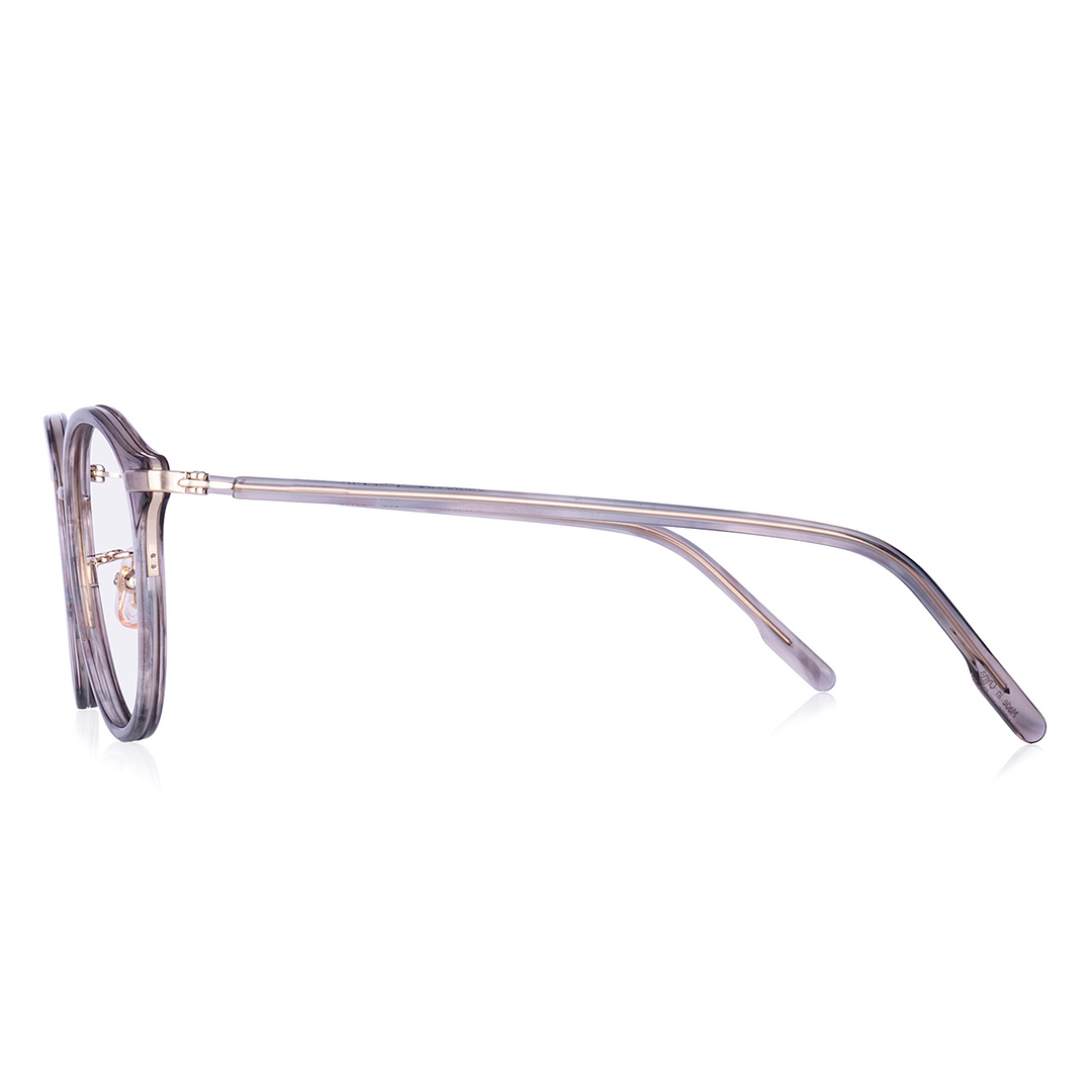 Graph Belle Light Gray Full Rim Boston left side