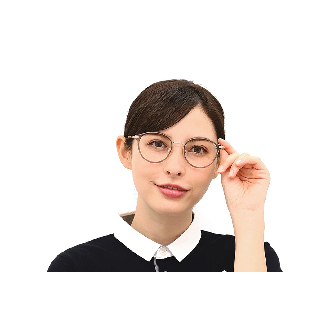 Graph Belle Light Gray Full Rim Boston left side