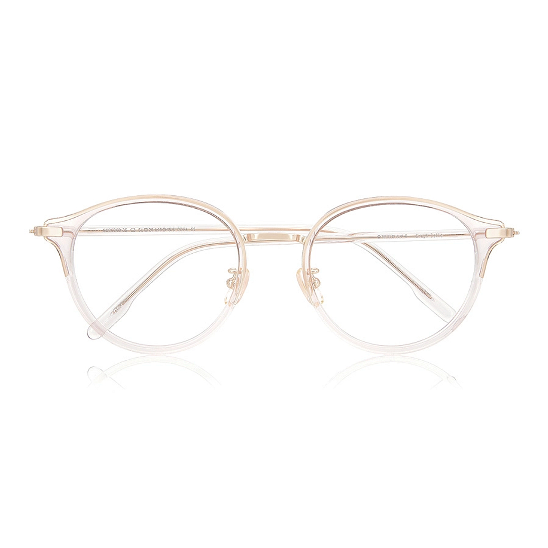 Graph Belle Crystal Transparent Full Rim Boston right side