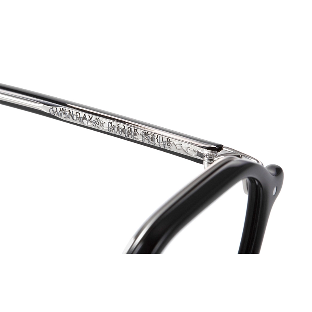 Graph Belle Black Full Rim Polygon left side