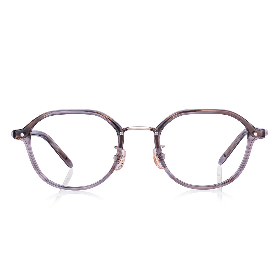 Graph Belle Light Brown Full Rim Polygon right side