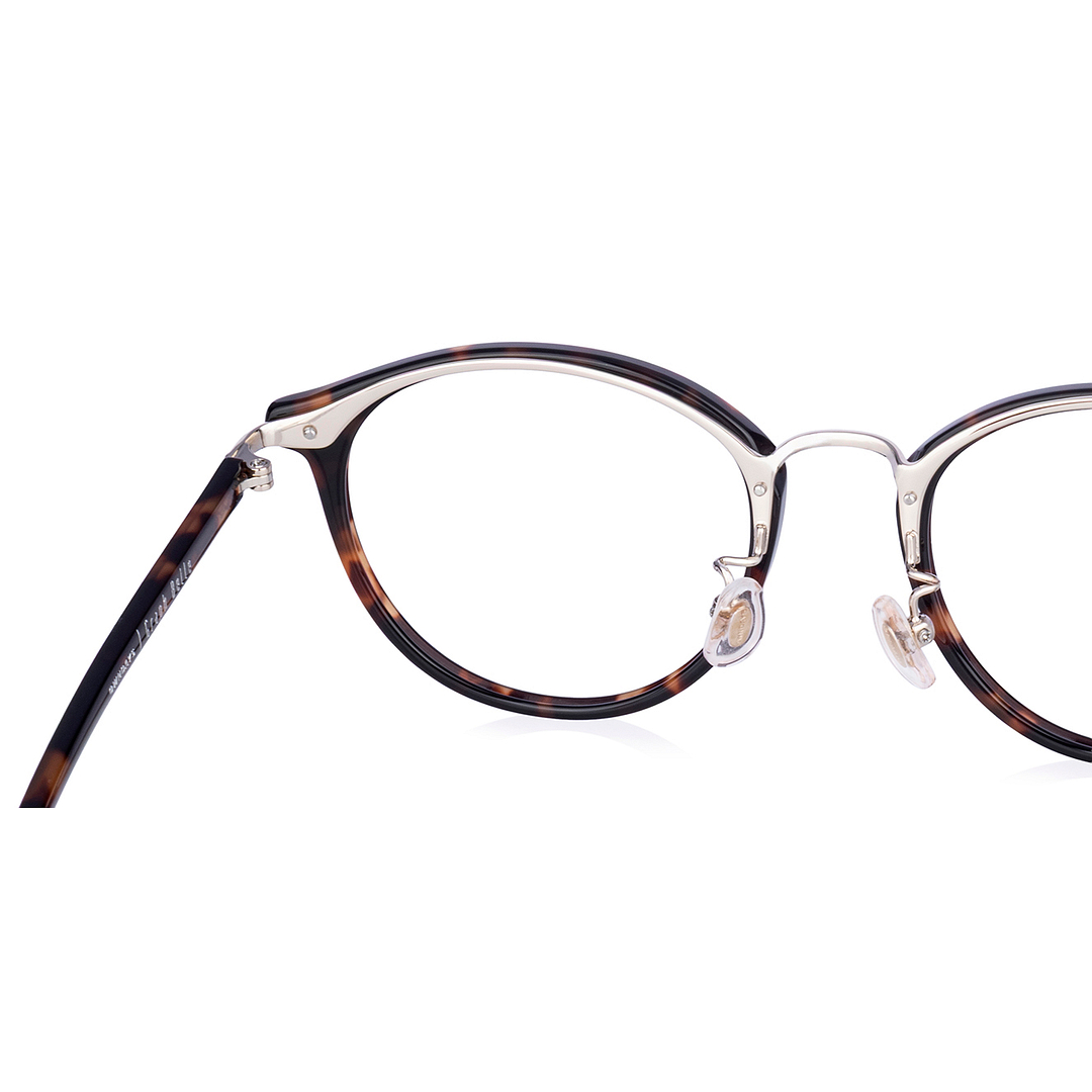Graph Belle Light Brown Full Rim Boston right side