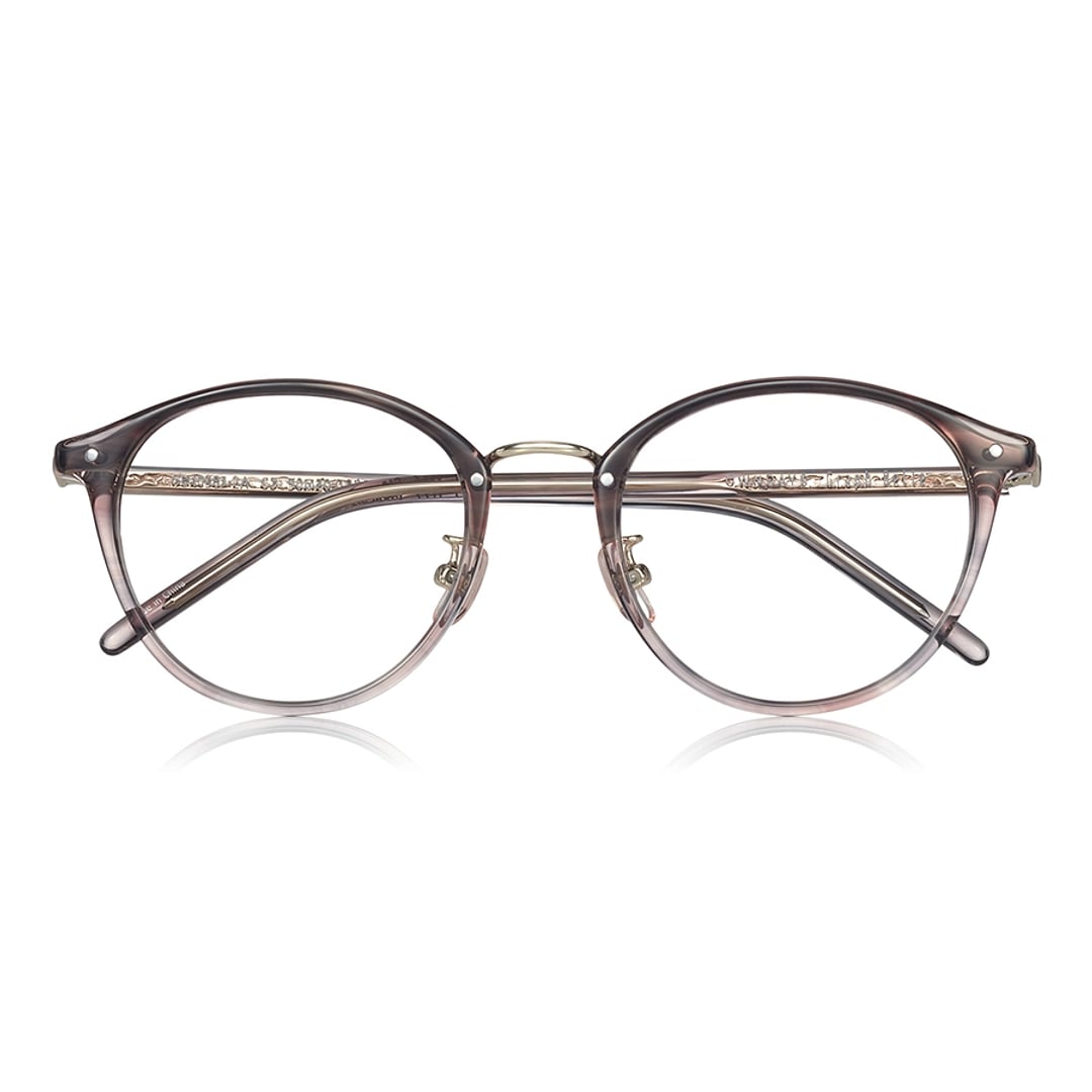 Graph Belle Light Brown Full Rim Boston right side