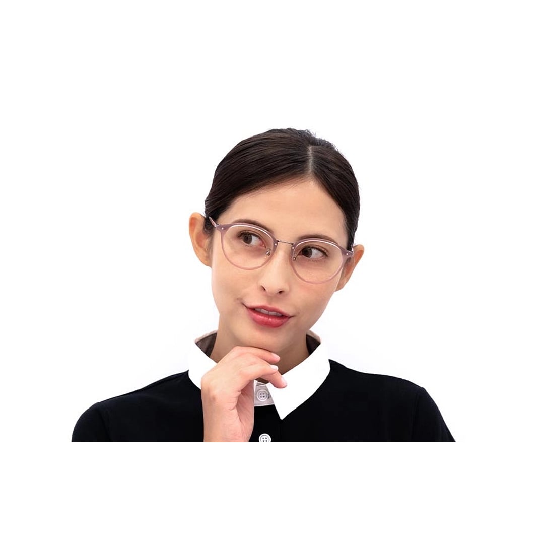 Graph Belle Purple Full Rim Boston right side