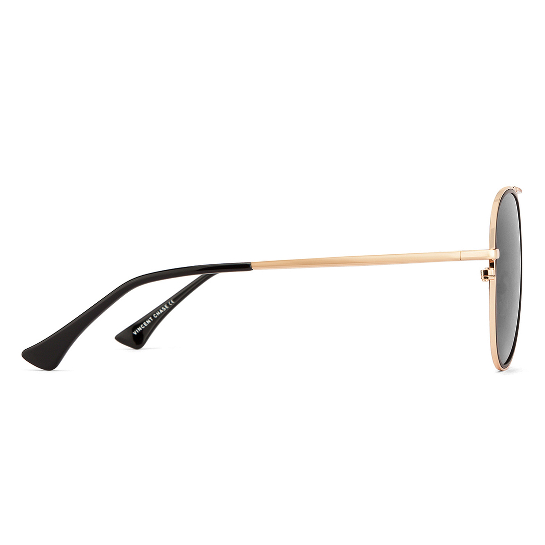 Vincent Chase Online Gold Full Rim Aviator right side