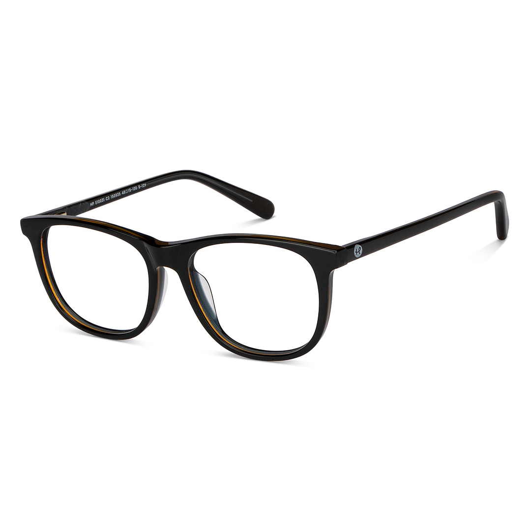 Hooper Online Black Full Rim Rectangle right side