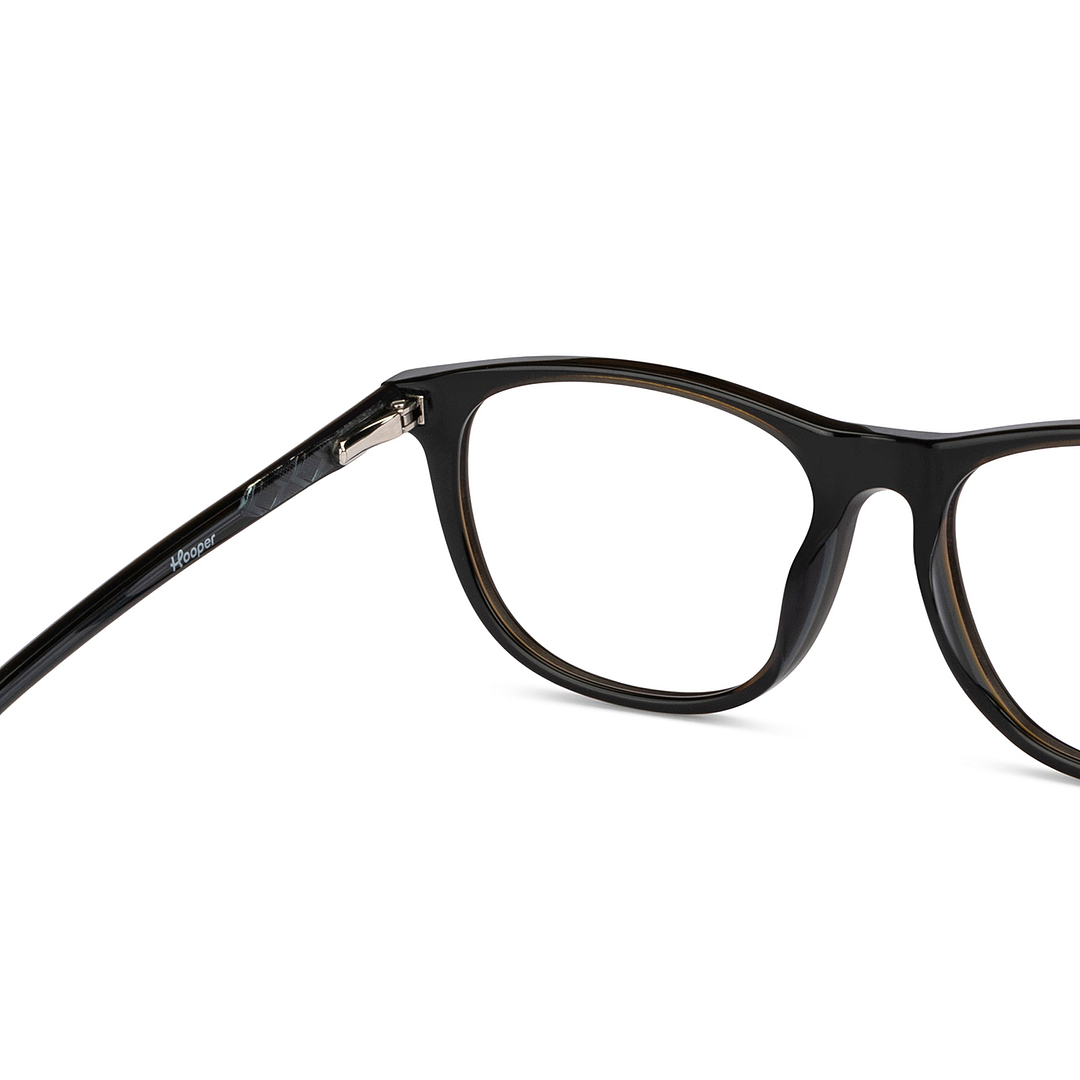 Hooper Online Black Full Rim Rectangle right side