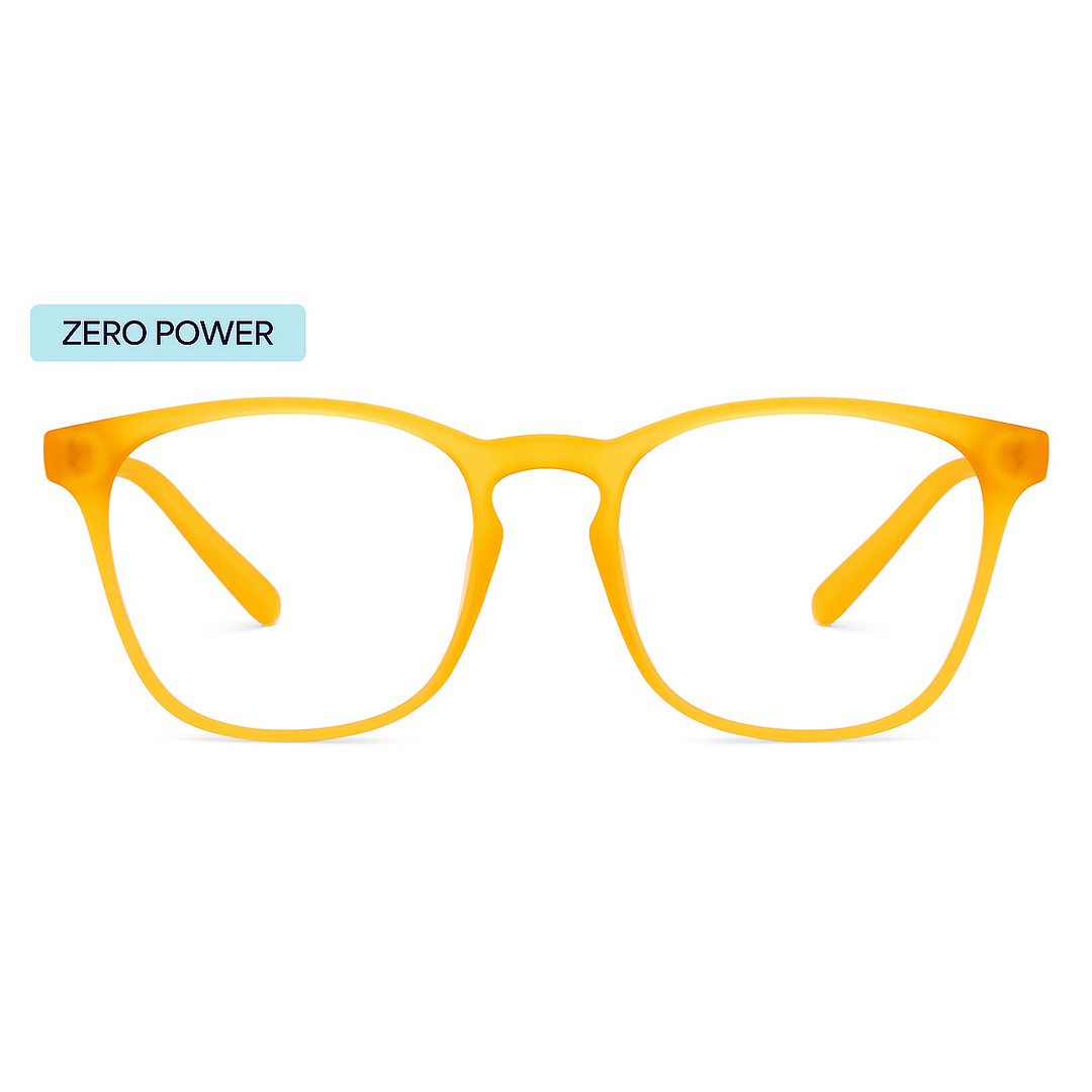 Hooper Screen Glasses Blue Block Phone Screen Glasses : Amber Orange Amber Orange Full Rim Square Hooper Hustlr HP D15011 C10 right side