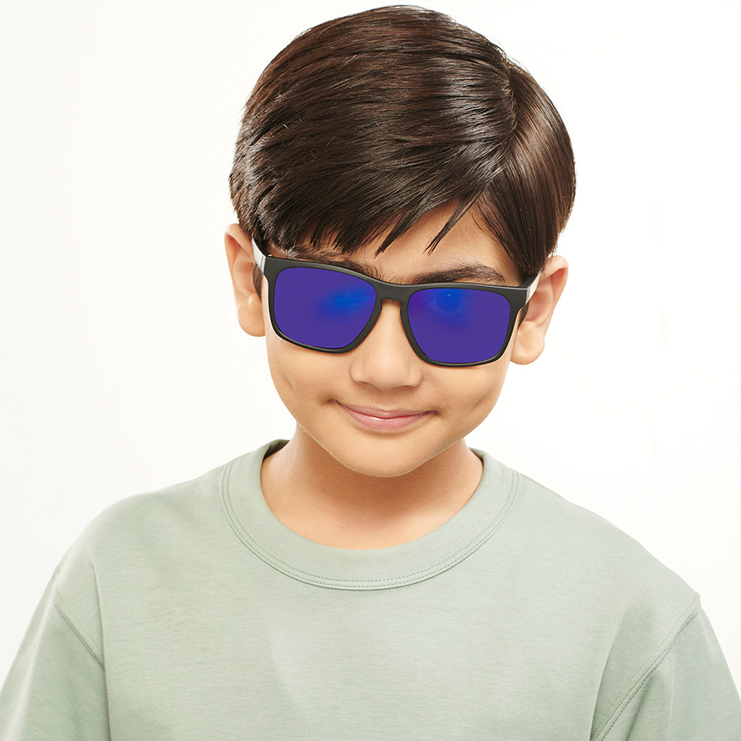 Hooper Black Full Rim Square right side