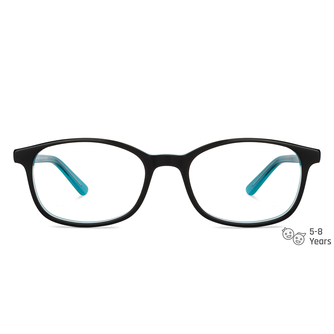 Hooper Online Black Full Rim Rectangle left side