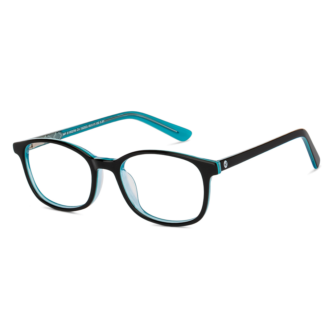 Hooper Online Black Full Rim Rectangle right side