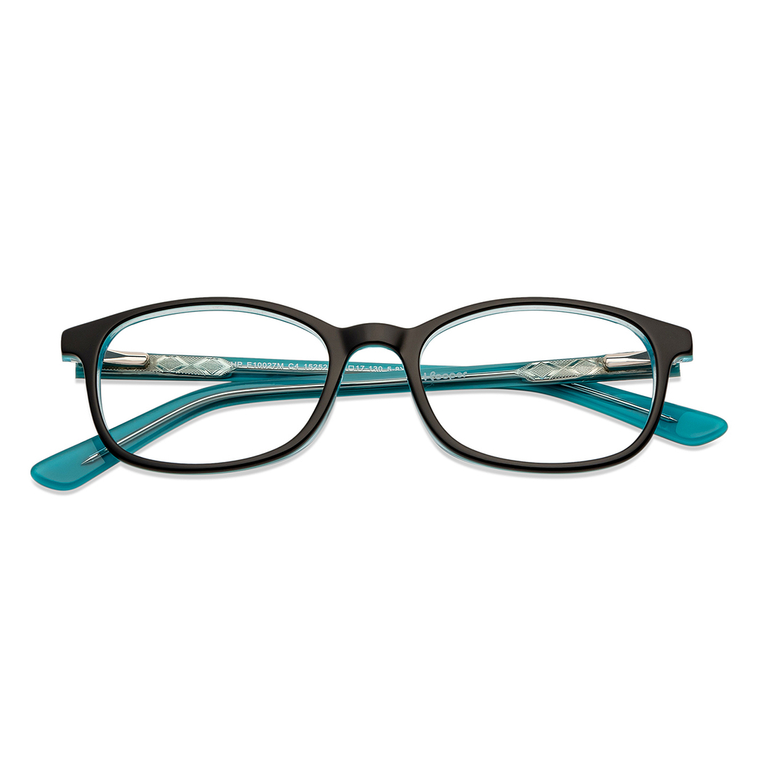 Hooper Online Black Full Rim Rectangle left side