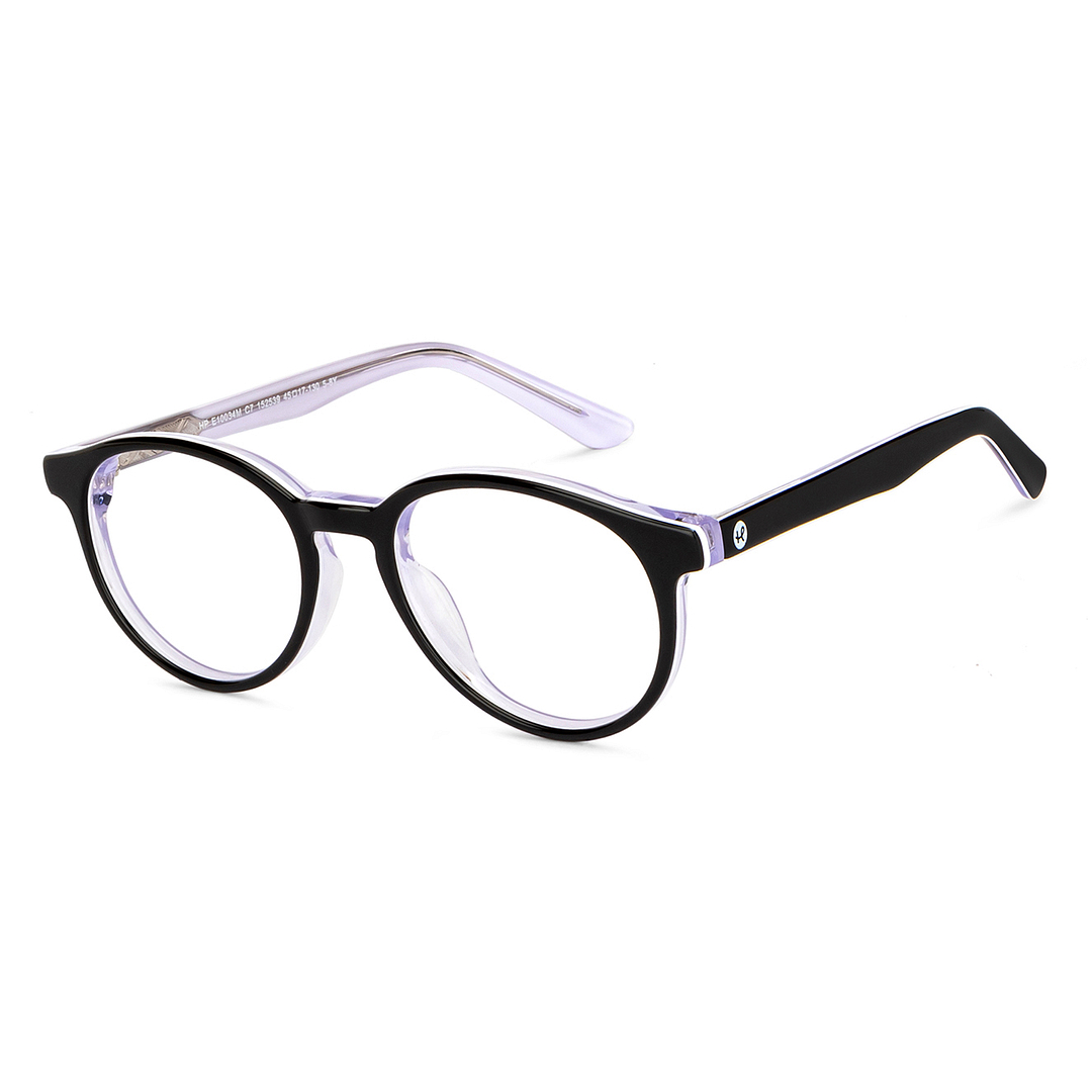 Hooper Online Black Full Rim Round right side