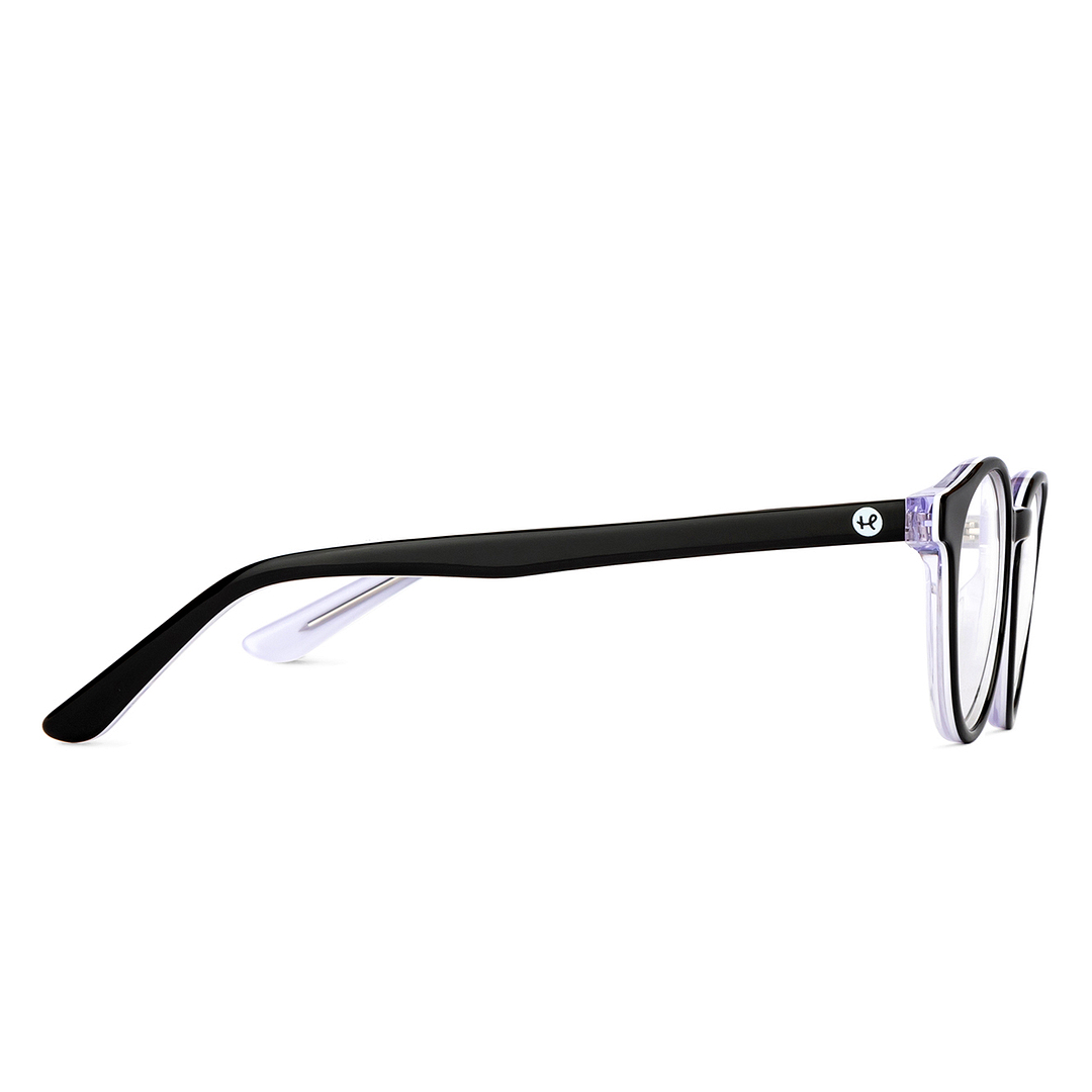 Hooper Online Black Full Rim Round left side