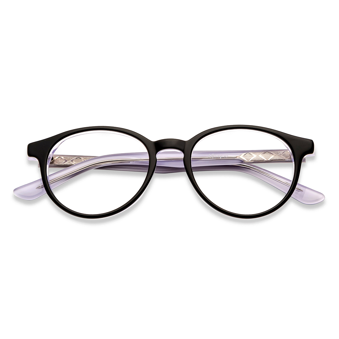 Hooper Online Black Full Rim Round left side