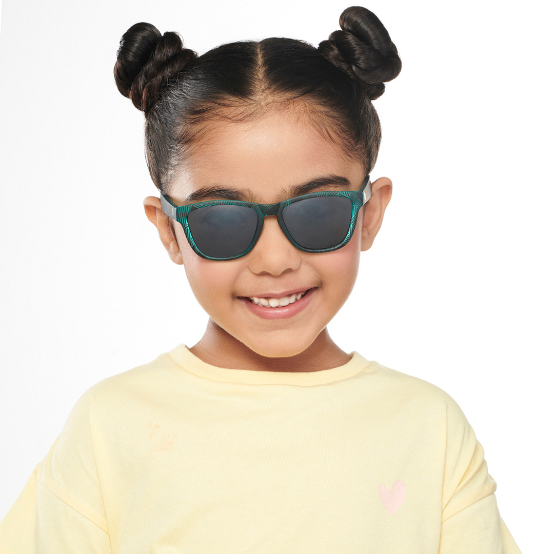 Hooper Green Full Rim Square left side