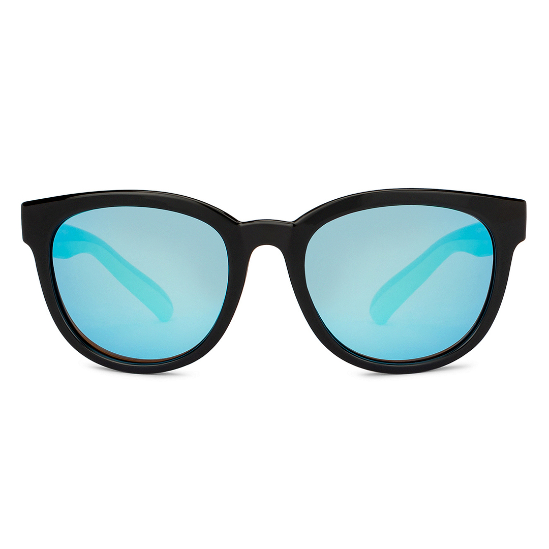 Hooper Black Full Rim Round right side