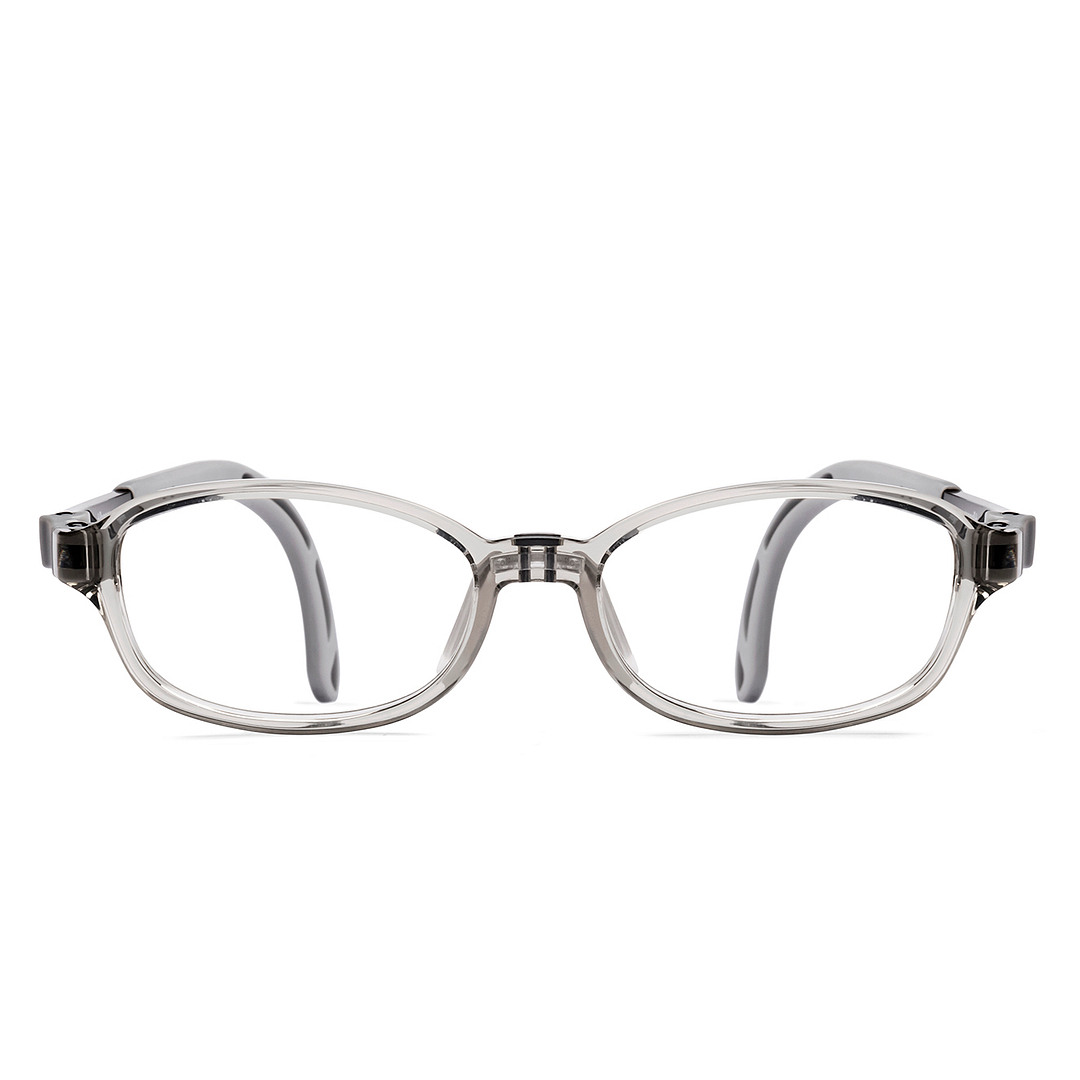 Hooper Gray Transparent Full Rim Rectangle right side