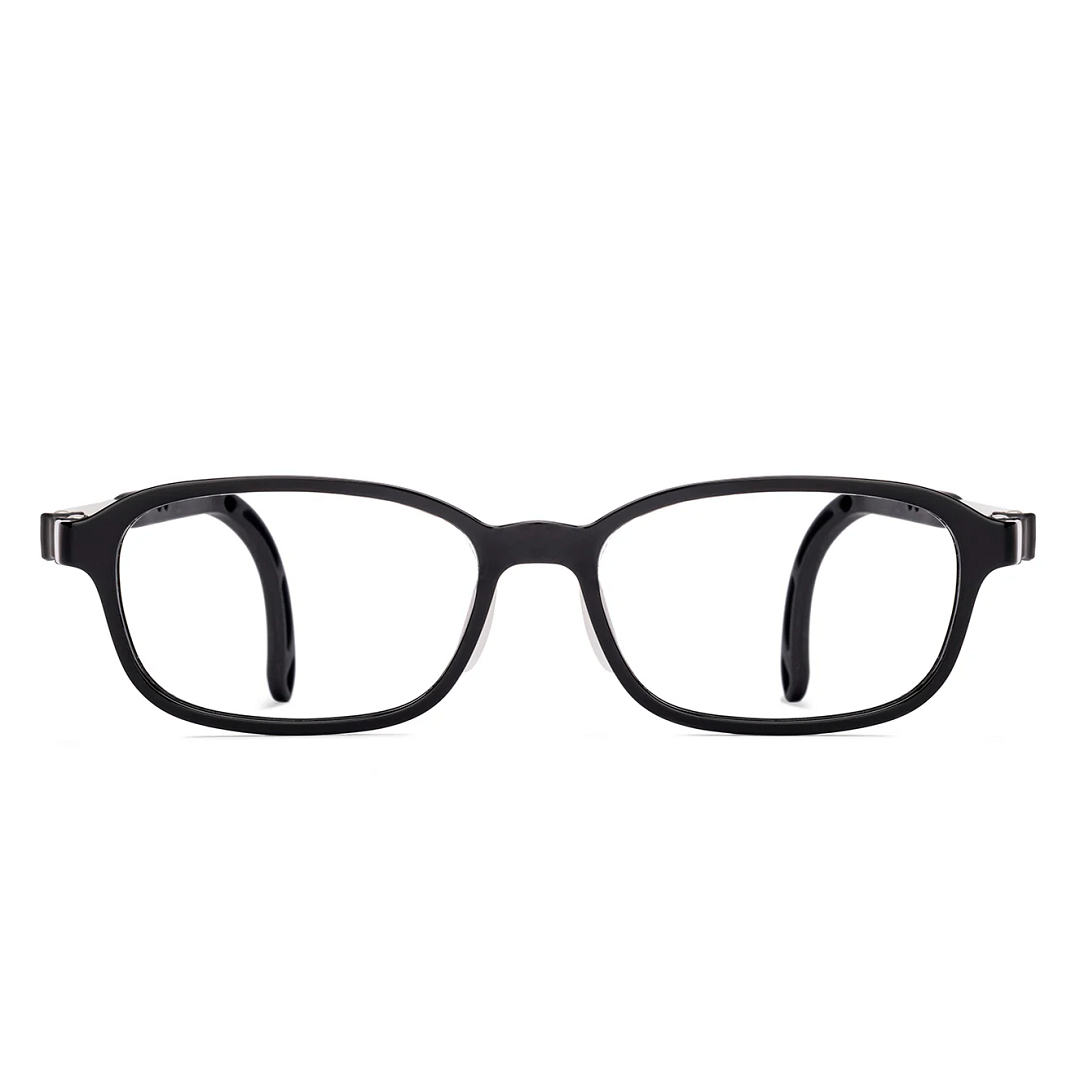 Hooper Black Full Rim Rectangle right side