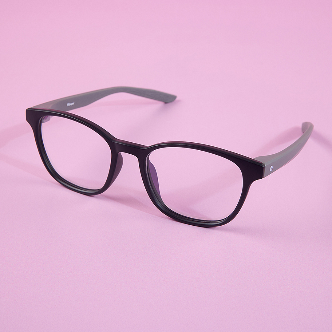 Hooper Online Black Full Rim Square left side