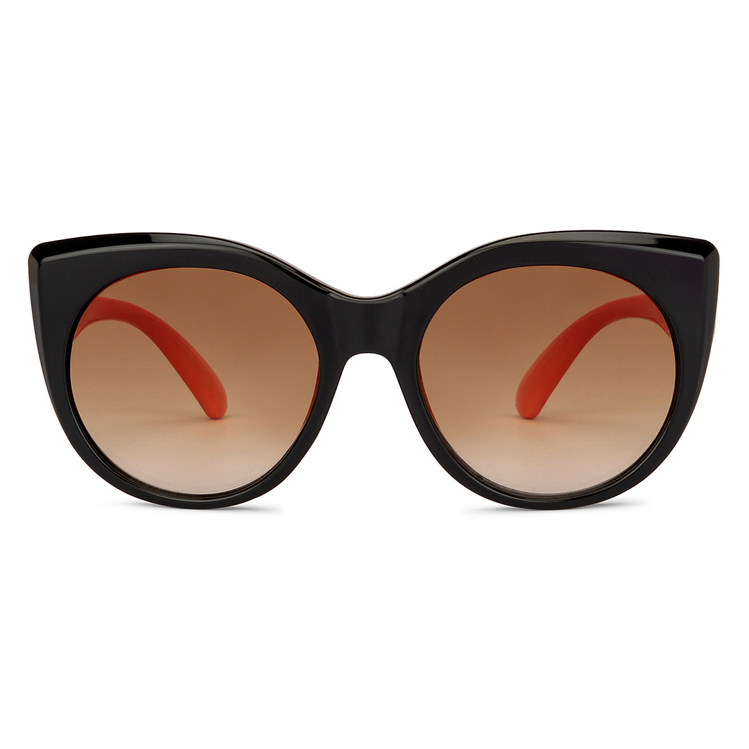 Hooper Black Full Rim Cat Eye right side