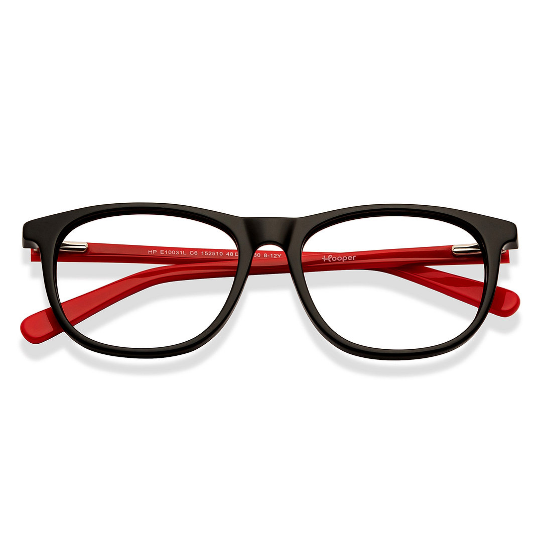 Hooper Online Black Full Rim Square left side