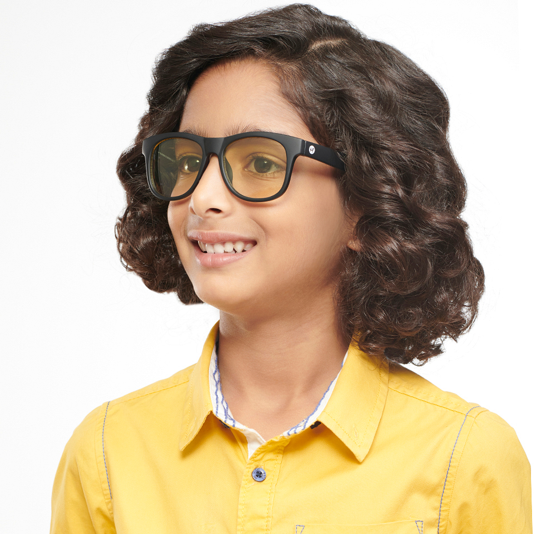 Hooper Black Full Rim Square right side