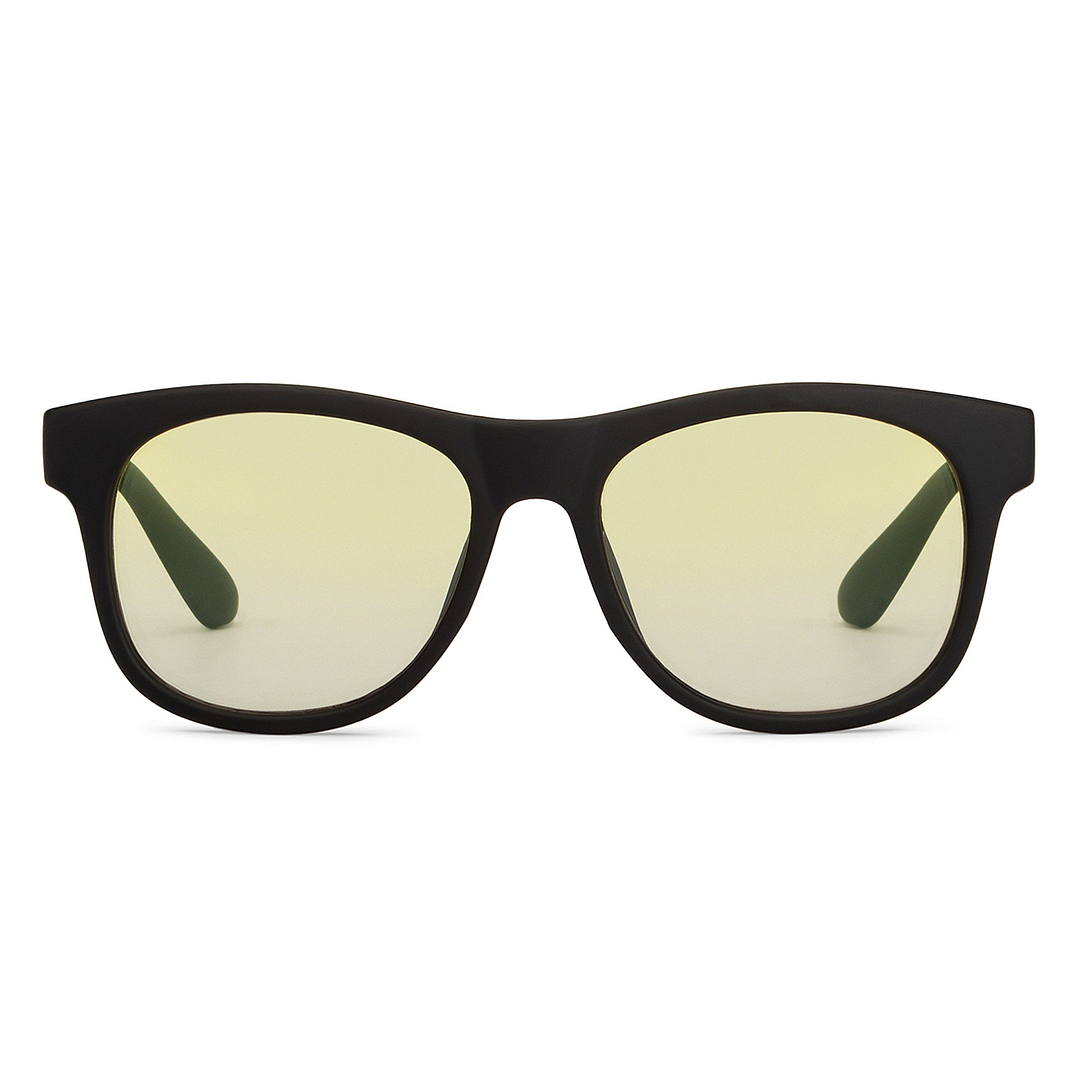 Hooper Black Full Rim Square left side