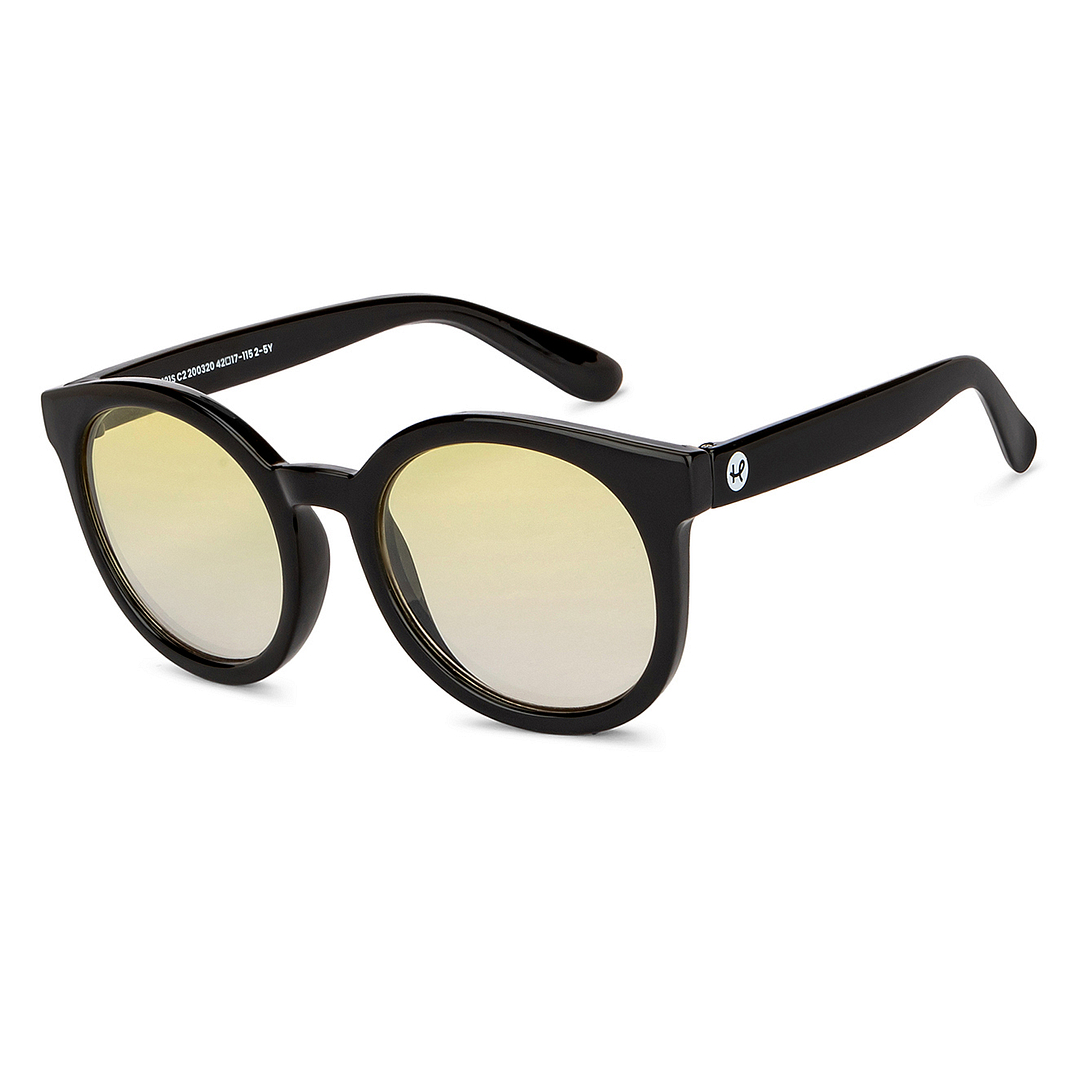 Hooper Black Full Rim Round right side