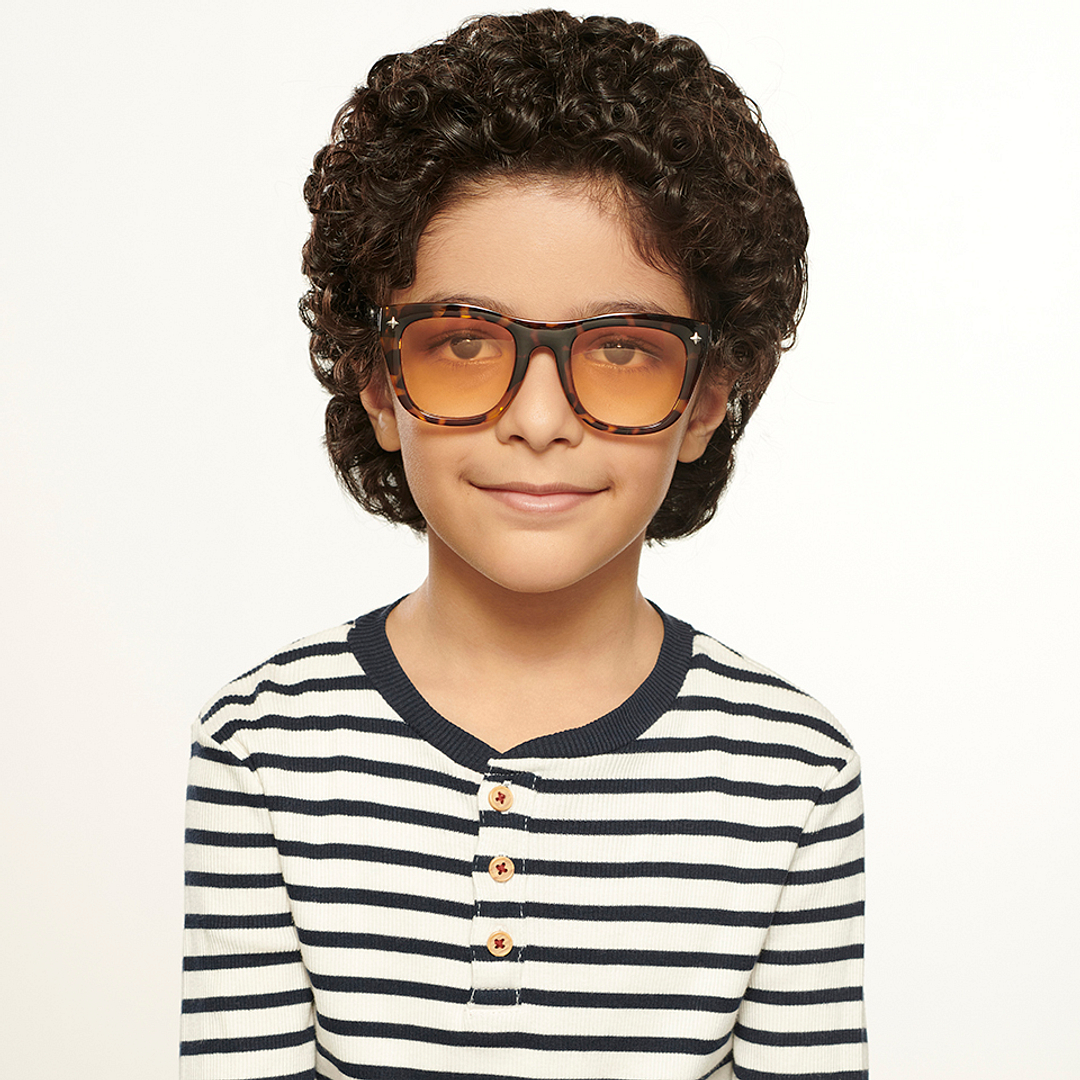 Hooper Tortoise Full Rim Square right side