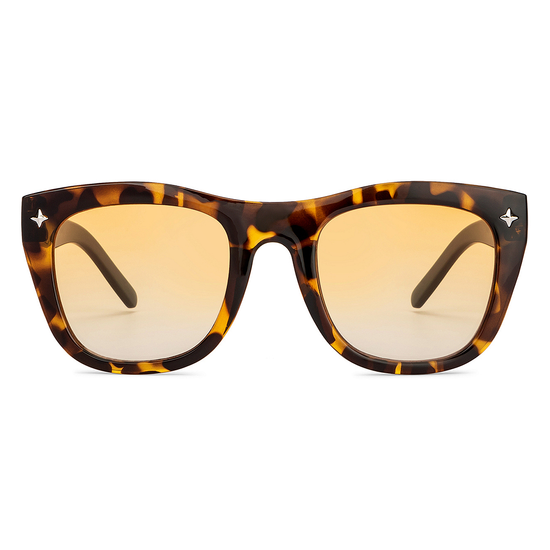 Hooper Tortoise Full Rim Square left side