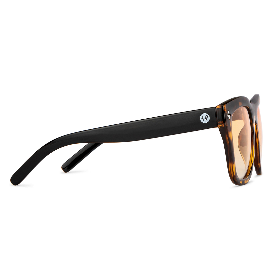 Hooper Tortoise Full Rim Square left side