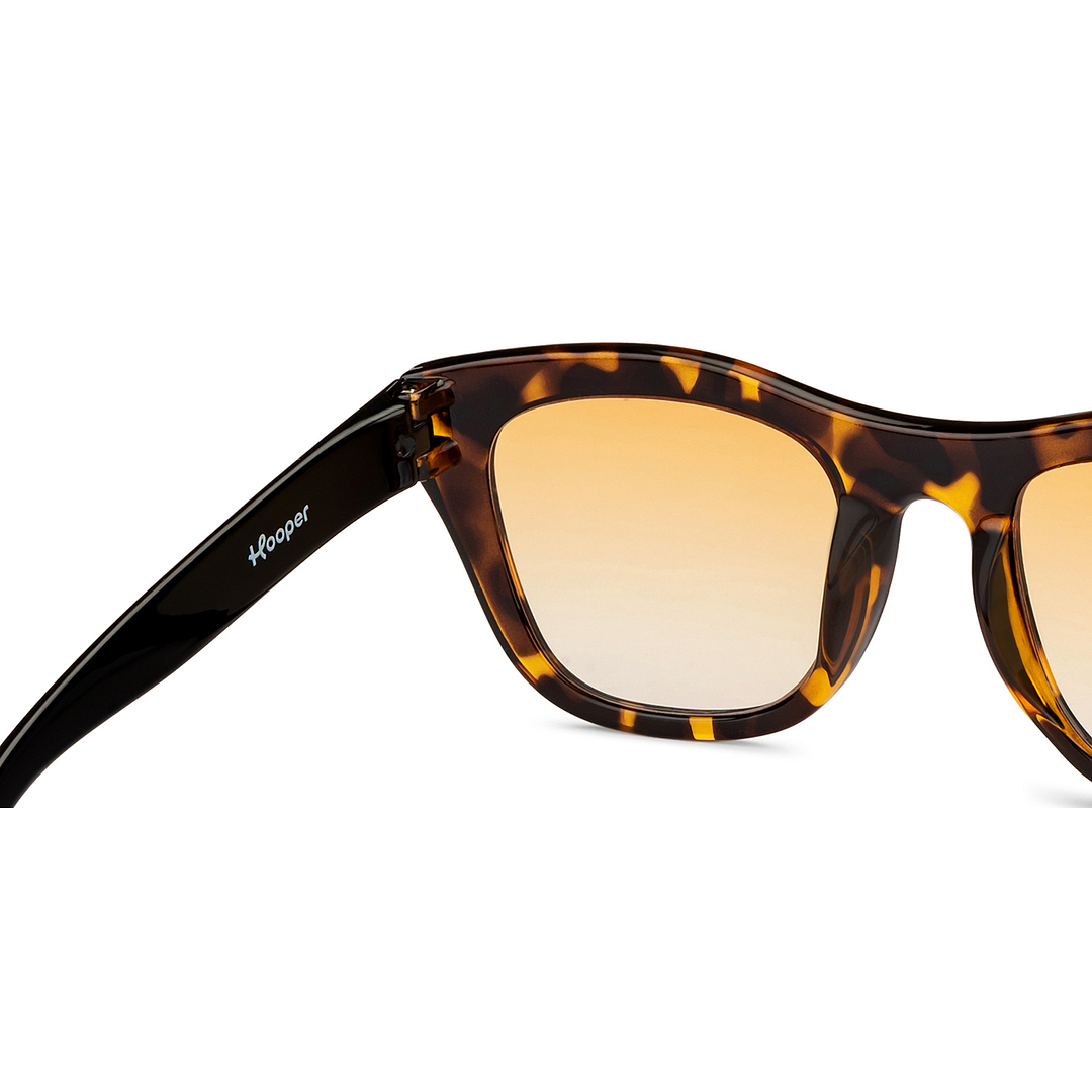 Hooper Tortoise Full Rim Square right side