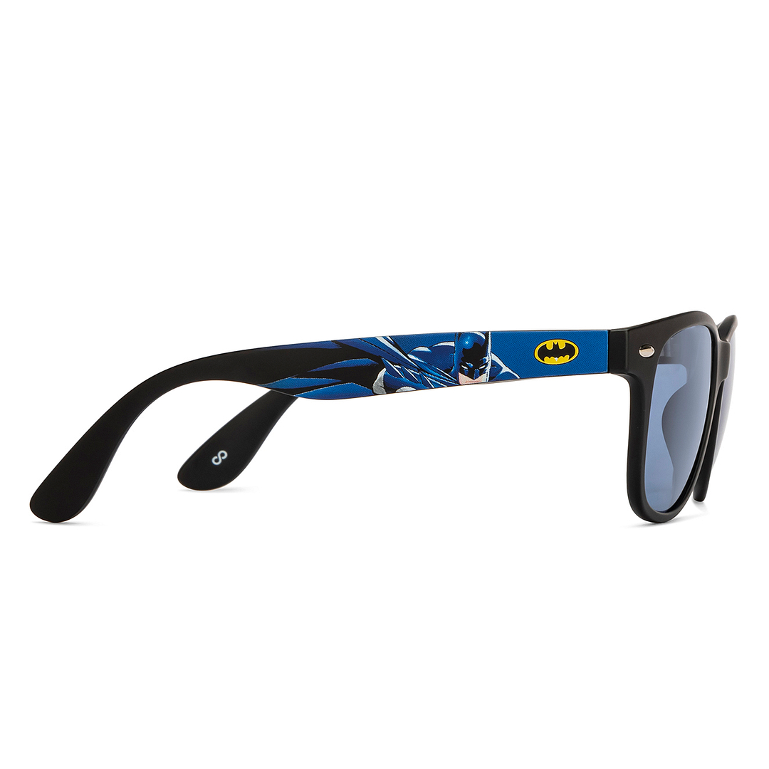 Hooper Black Full Rim Square left side