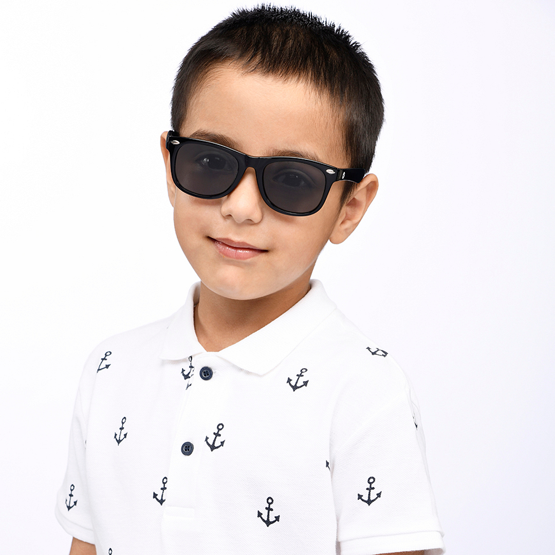 Hooper Black Full Rim Square right side