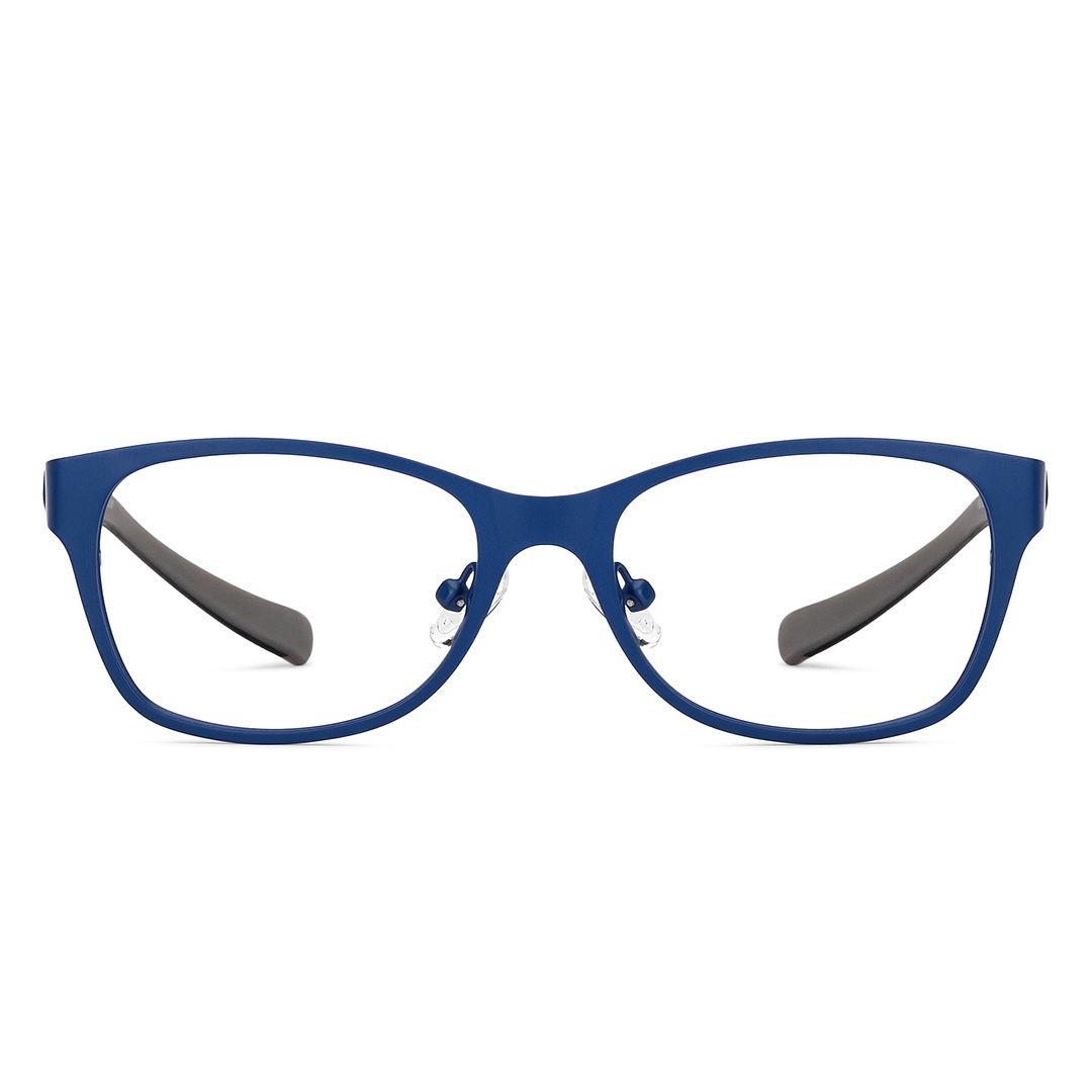Hooper Screen Glasses Blue Block Phone  Computer Glasses: Blue Full Rim Rectangle Kids 5-8 yrs Hooper HP D10009M-C2 left side