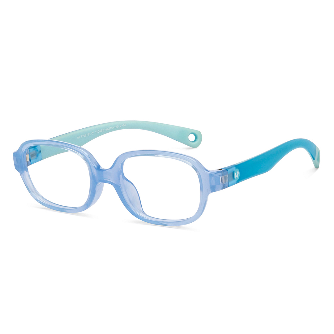 Hooper Online Sky Blue Full Rim Rectangle right side